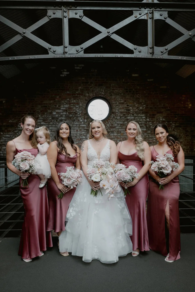Mismatched Sexy Sleeveless Jewel Side slit Sheath Long Bridesmaid Dressess, SWE1411