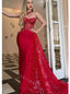 Sexy strapless Sweetheart Mermaid Long Prom Dress,SWS2059