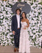 Sexy Sweetheart Sleeveless A-line Floor Length Prom Dress,SWS2318
