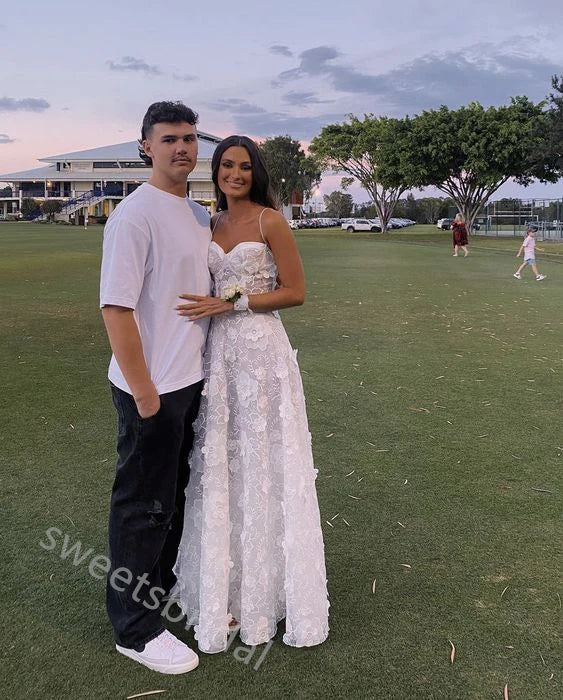 Sexy Sweetheart Sleeveless A-line Floor Length Prom Dress,SWS2318