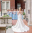 Elegant Sleeveless Sweetheart A-line Long Bridesmaid Dressess, SWE1407