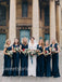 Elegant Sleeveless Simple Mermaid Long Bridesmaid Dressess, SWE1406