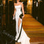 Sexy Strapless Sleeveless Side Slit Mermaid  Long Prom Dress,SWS2142
