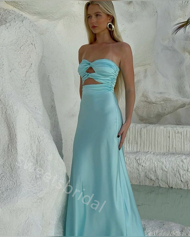 Sexy Sweetheart Sleeveless Mermaid Floor Length Prom Dress,SWS2261