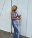 Sexy Deep V-neck Sleeveless Mermaid Long Floor Length Prom Dress,SWS2343