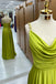 Moss Green Jewel Sleeveless A-line Floor Length Prom Dress,SWS2237