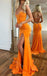 Sexy Sweetheart Side slit Mermaid Long Prom Dress,SWS2050