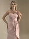 Sexy Sweetheart Sleeveless Side Slit Mermaid Floor Length Prom Dress,SWS2421