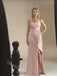 Sexy Sweetheart Sleeveless Side Slit Mermaid Floor Length Prom Dress,SWS2421