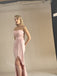 Sexy Sweetheart Sleeveless Side Slit Mermaid Floor Length Prom Dress,SWS2421