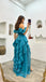 Sexy Off shoulder Sleeveless Ruffle A-line Floor length Prom Dress,SWS2164