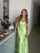 Sexy Sweetheart Sleeveless Mermaid Side Slit Floor Length Prom Dress,SWS2410