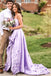 Elegant Sweetheart Sleeveless A-line High Low Prom Dress,SWS2225
