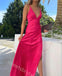 Sexy V-neck Sleeveless Mermaid Floor Length Prom Dress,SWS2392