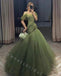 Elegant Off Shouldr Sleeveless Mermaid Long Prom Dress,SWS2095