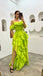 Sexy Off shoulder Sleeveless Ruffle A-line Floor length Prom Dress,SWS2153