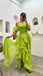 Sexy Off shoulder Sleeveless Ruffle A-line Floor length Prom Dress,SWS2153