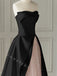 Elegant Strapless Sleeveless Mermaid Long Prom Dress,SWS2096