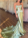 Sexy Sweetheart Sleeveless Mermaid Floor Length Prom Dress,SWS2184