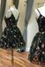 Elegant V-neck A-line Short Mini Homecoming Dress, BTW376