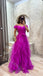 Sexy Off shoulder Sleeveless Pleats  A-line Floor length Prom Dress,SWS2151