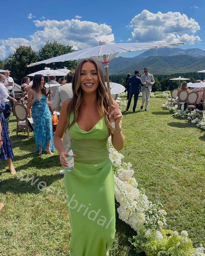 Green Jewel Sleeveless Sheath Floor Length Prom Dress,SWS2250