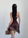 Sexy Strapless Sleeveless Sheath Short Mini Homecoming Dress, BTW337
