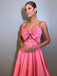 Cute Sweetheart Sleeveless A-line Long Prom Dress,SWS2048