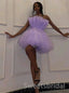 Sexy Strapless A-line Short Mini Homecoming Dress, BTW396