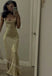 Sparkly Square Sleeveless Mermaid Long Floor Length Prom Dress,SWS2355