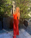 Sexy V-neck Sleeveless Sheath Floor Length Prom Dress,SWS2312