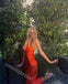 Sexy V-neck Sleeveless Sheath Floor Length Prom Dress,SWS2312