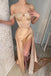 Sexy Sweetheart Off shoulder Side slit Mermaid Long Prom Dress,SW2018