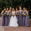 Mismatched Elegant Sweetheart Sleeveless A-line Long Bridesmaid Dressess, SWE1395