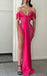 Charming Sweetheart Sleeveless Side Slit Mermaid Long Prom Dress,SWS2106