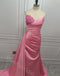 Sexy V-neck Sleeveless Mermaid Long Prom Dress,SWS2124