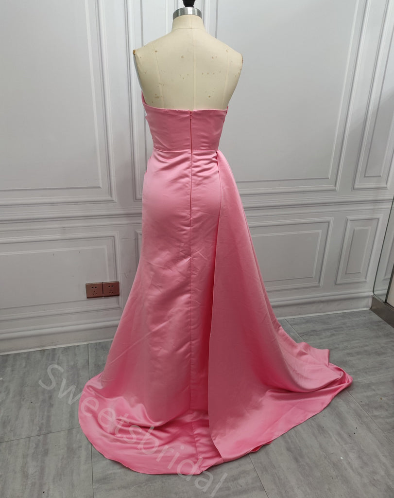 Sexy V-neck Sleeveless Mermaid Long Prom Dress,SWS2124