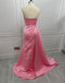 Sexy V-neck Sleeveless Mermaid Long Prom Dress,SWS2124