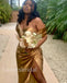 Mismatched Elegant Sleeveless Side slit Sheath Simple Long Mermaid Dressess, SWE1381