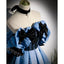 Elegant Strapless Sleeveless A-line Floor Length Prom Dress,SWS2176