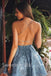 Elegant Halter Sleeveless A-line Short Mini Homecoming Dress, BTW352
