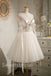 Sexy V-neck Sleeveless A-line Short Mini Homecoming Dress, BTW354
