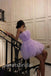 Sexy Strapless A-line Short Mini Homecoming Dress, BTW396