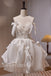Elegant Sweetheart Bow knot Sleeveless A-line Short Mini Homecoming Dress, BTW359