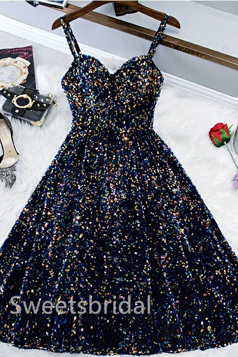 Elegant Sweetheart Sleeveless A-line Short Mini Homecoming Dress, BTW369