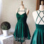 Sexy V-neck Sleeveless  A-line Short Mini Homecoming Dress, BTW364