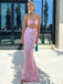 Gummy Pink Sweetheart Sleeveless Sheath Floor Length Prom Dress,SWS2227
