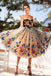 Charming Sweetheart A-line Short Homecoming Dress, BTW410
