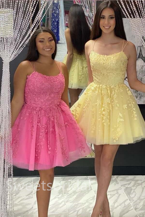 Elegant Sleevelless A-line Short Mini Homecoming Dress, BTW372