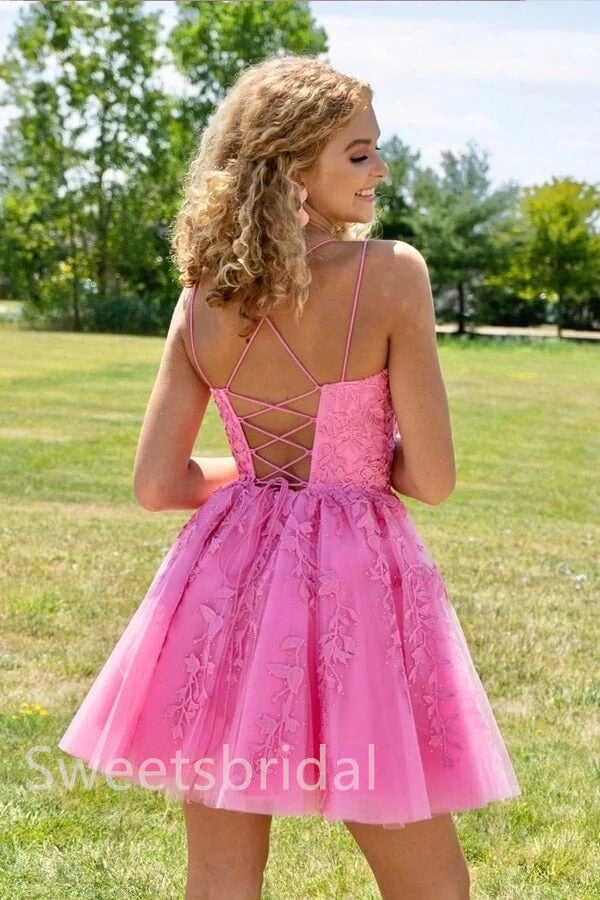 Elegant Sleevelless A-line Short Mini Homecoming Dress, BTW372